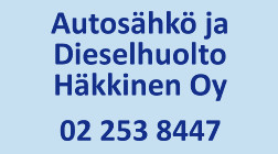 Autosähkö ja Dieselhuolto Häkkinen Oy logo